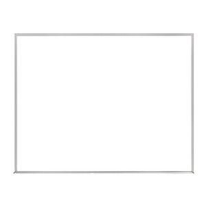 Ghent 18" x 24" Aluminum Frame Non-Magnetic Vinyl Whiteboard #M2-18-1 USA Made